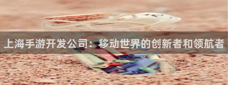 摩根娱乐这个平台怎么样呀：上海手游开发公司：移动世界的创新者
